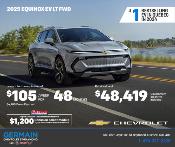 Get the 2025 Chevrolet Equinox EV