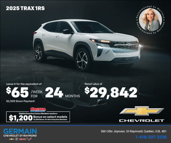 Get the 2025 Chevrolet Trax