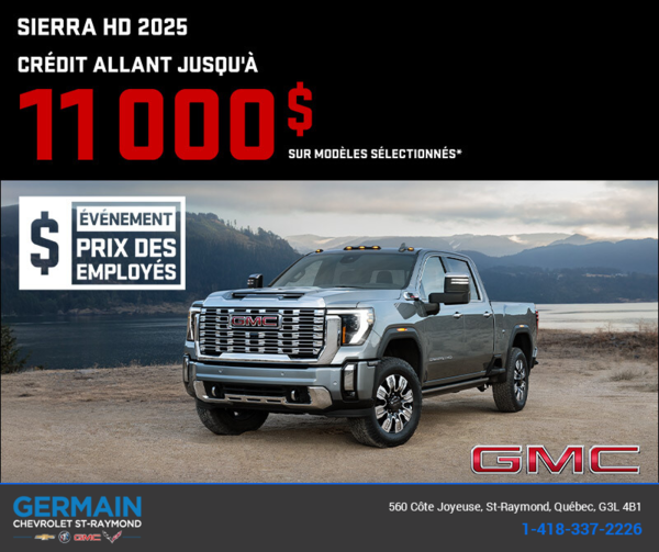 Le GMC Sierra 2500 2025