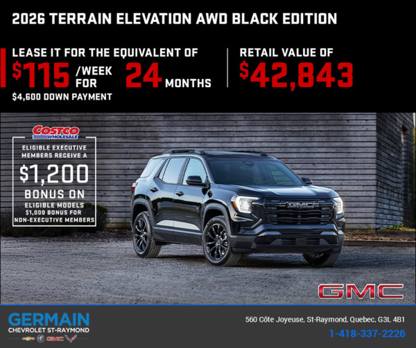 The 2026 GMC Terrain