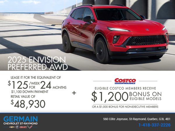 Get the 2025 Buick Envision