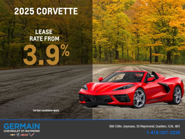 Get the 2025 Chevrolet Corvette