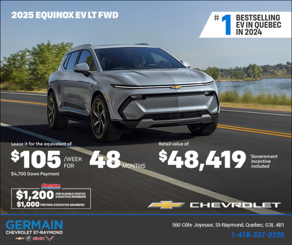Get the 2025 Chevrolet Equinox EV