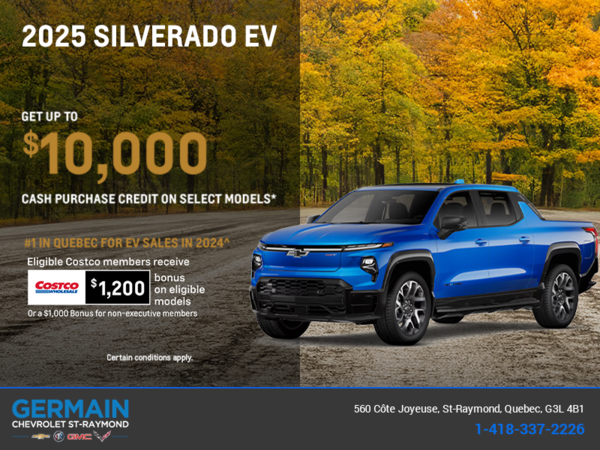 Get the 2025 Chevrolet Silverado EV