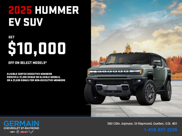 The 2025 GMC Hummer EV SUV