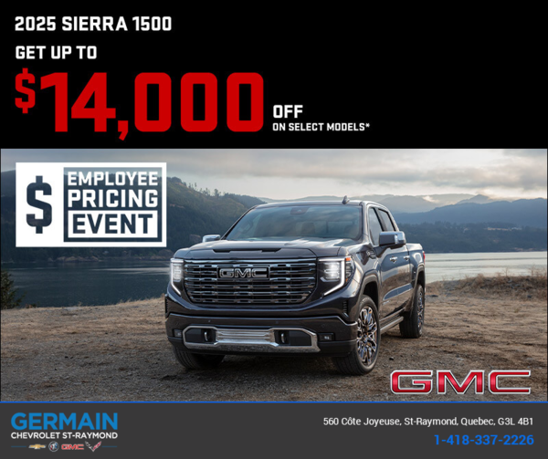 The 2025 GMC Sierra 1500