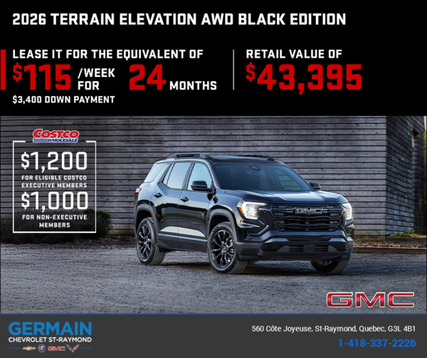 The 2026 GMC Terrain