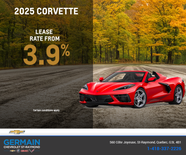 Get the 2025 Chevrolet Corvette