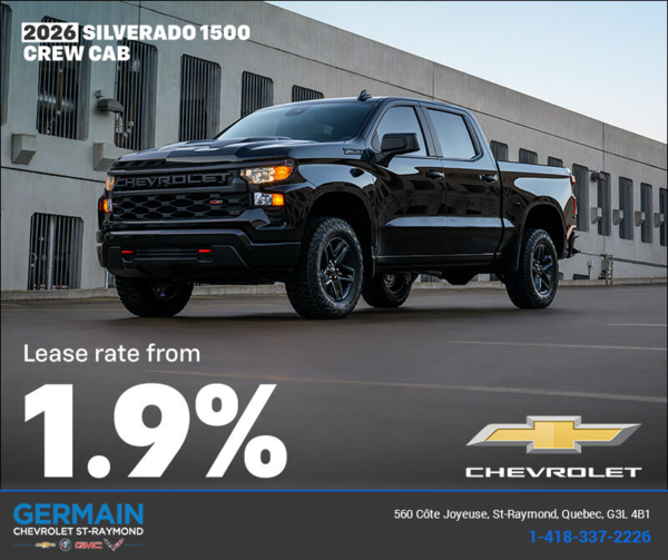 Get the 2026 Chevrolet Silverado 1500