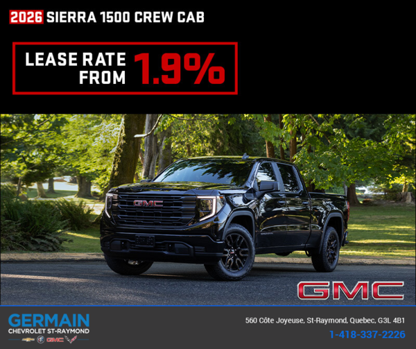 The 2026 GMC Sierra 1500