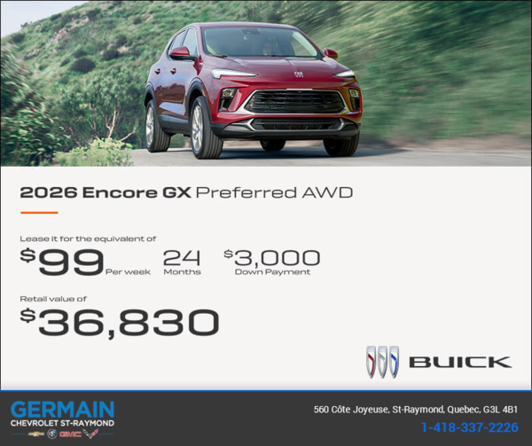 Get the 2025 Buick Encore GX