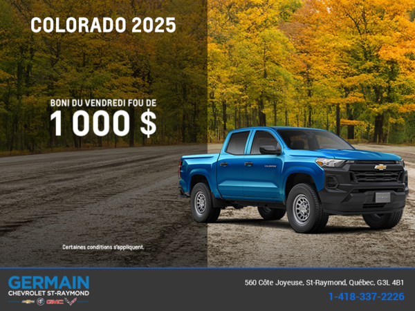 Le Chevrolet Colorado 2025