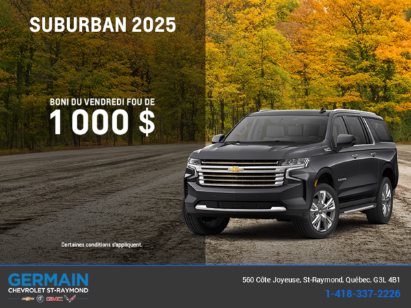 Le Chevrolet Suburban 2025