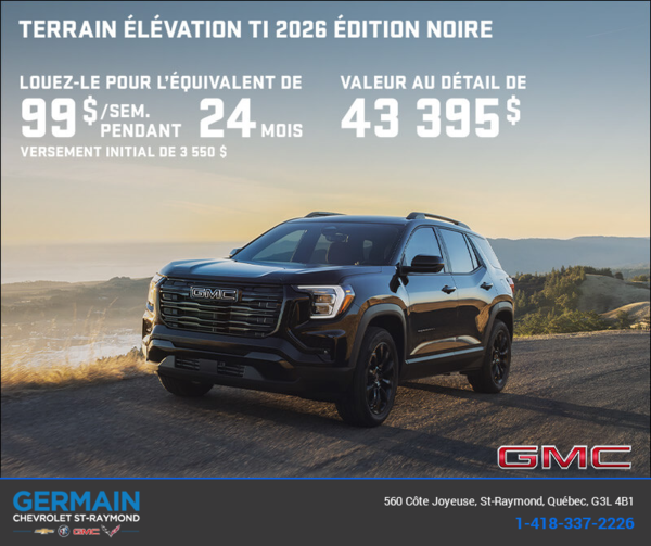 Le GMC Terrain 2026