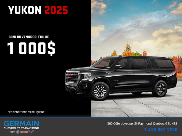 Le GMC Yukon 2025