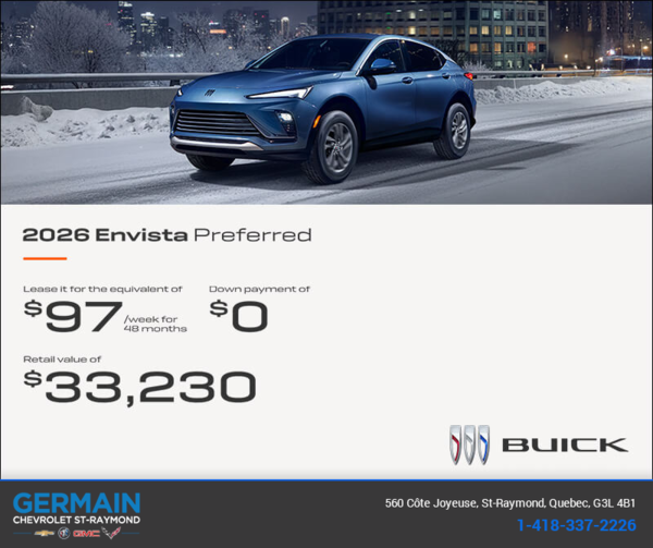 Get the 2026 Buick Envista