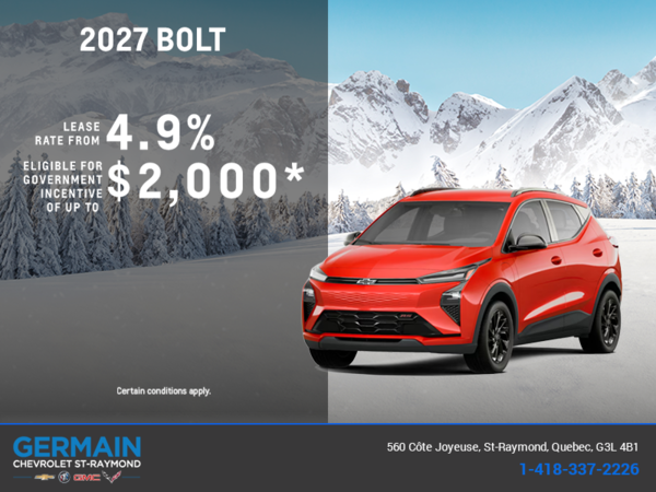 Get the 2027 Chevrolet Bolt