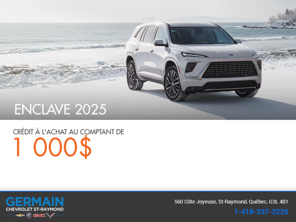 Procurez-vous le Buick Enclave 2025