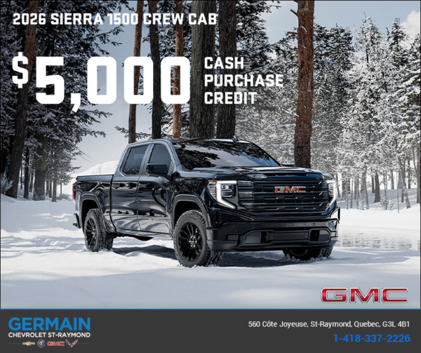 The 2026 GMC Sierra 1500