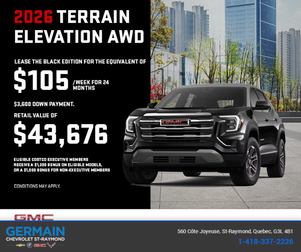 The 2026 GMC Terrain