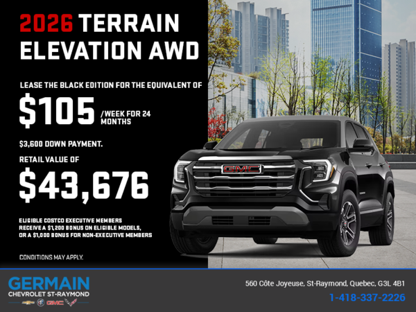 The 2026 GMC Terrain