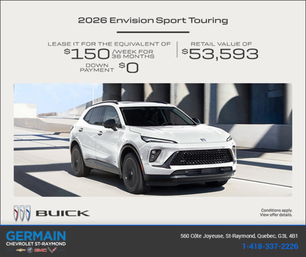 Get the 2026 Buick Envision