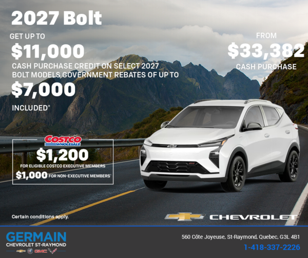 Get the 2027 Chevrolet Bolt