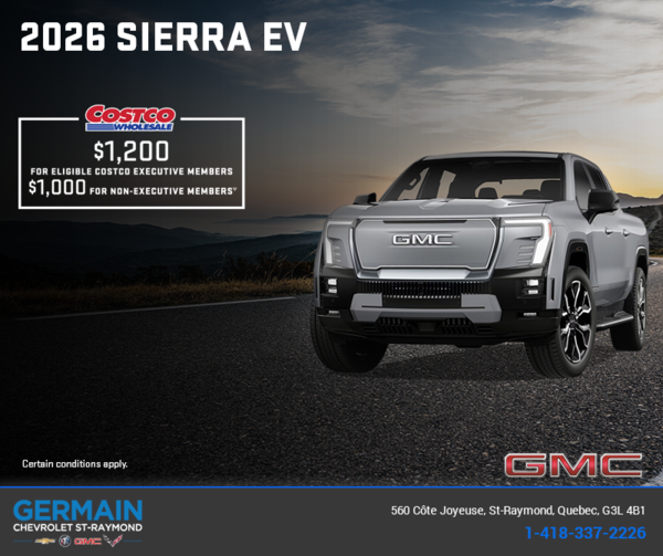 The 2026 GMC Sierra EV