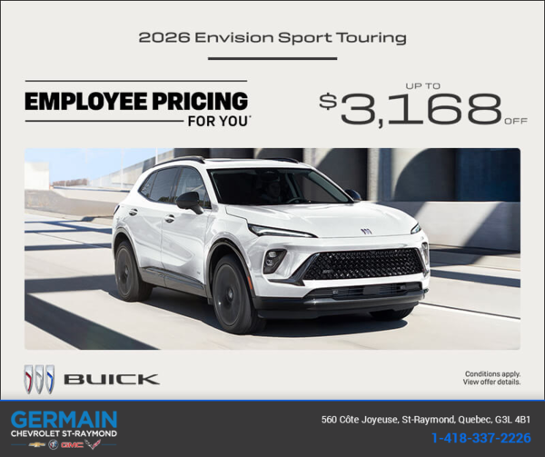 Get the 2026 Buick Envision