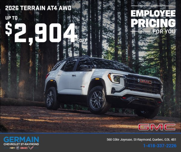 The 2026 GMC Terrain
