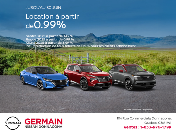 L’événement mensuel Nissan