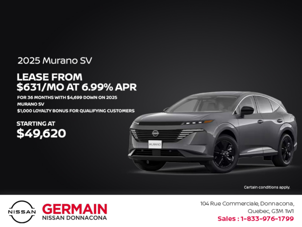 Get the 2025 Murano today!