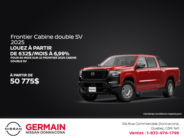 Obtenez le Frontier 2025 !