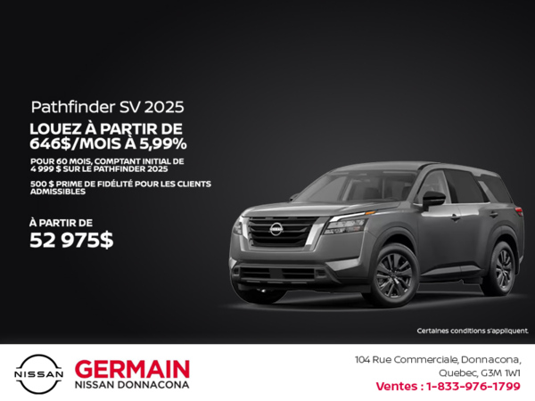 Obtenez le Pathfinder 2025 !