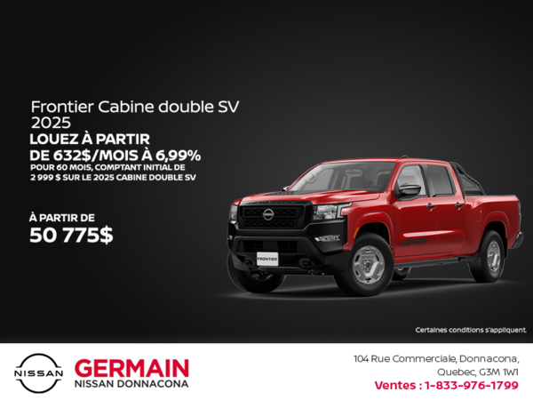Obtenez le Frontier 2025 !