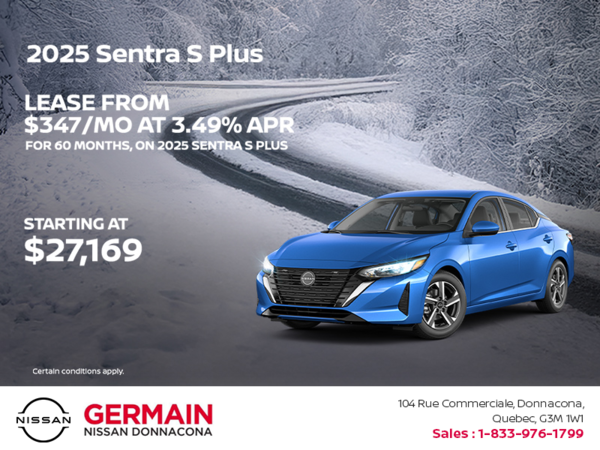 Get the 2025 Sentra Today!