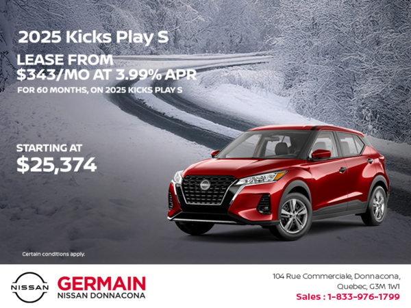 Get the 2025 Kicks Play Today!