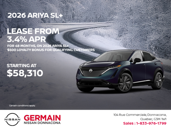 Get the 2026 Ariya Today!