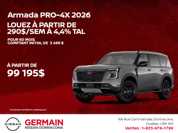 Obtenez la Armada 2026 !