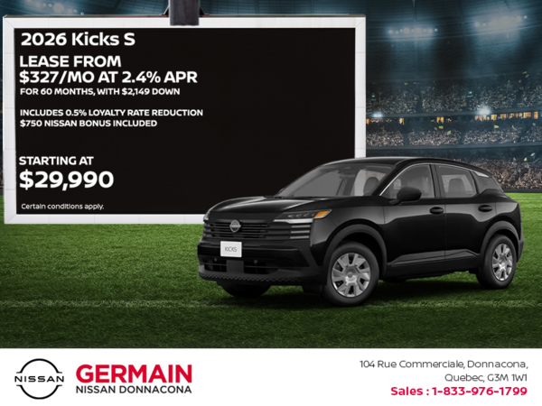 2026 Nissan Kicks