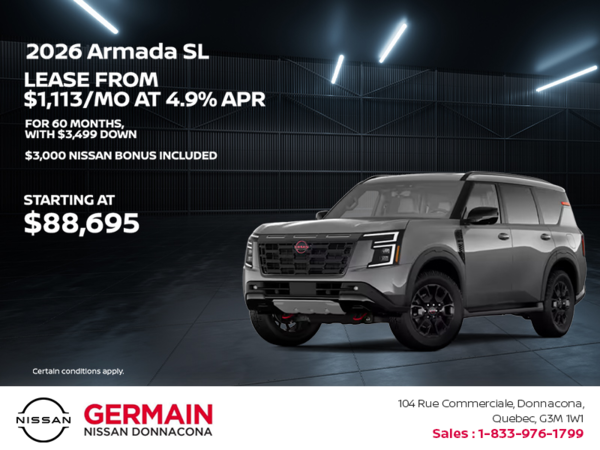 2026 Nissan Armada