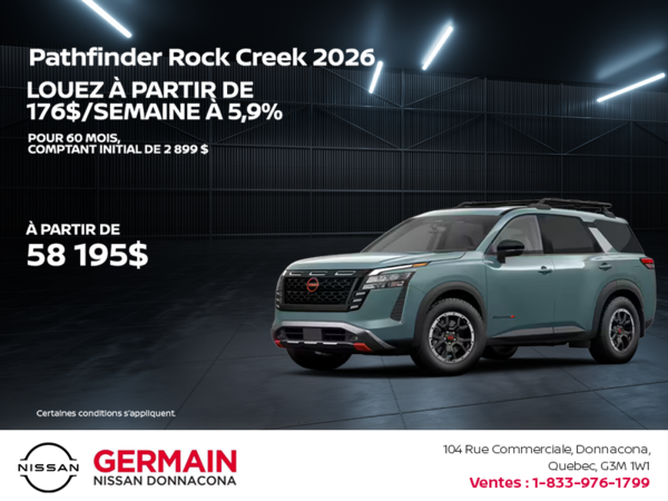 Nissan Pathfinder 2026