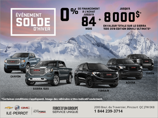Événement solde d'hiver