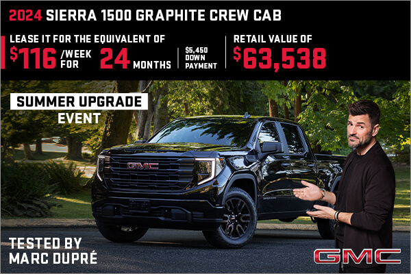 The 2024 GMC Sierra 1500 Graphite