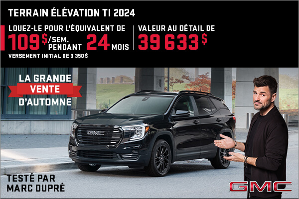 Le GMC Terrain 2024