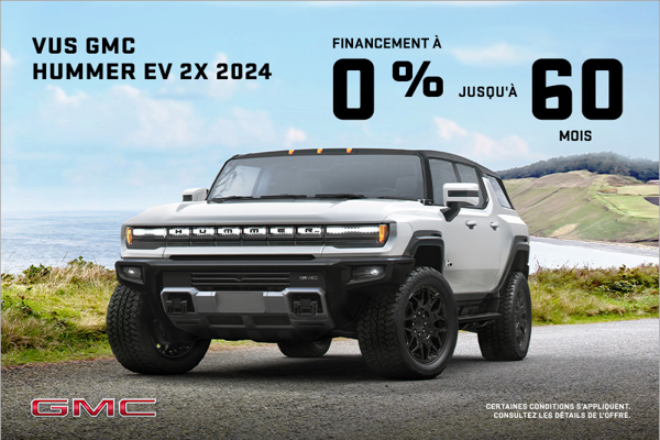 Le 2024 GMC Hummer VE