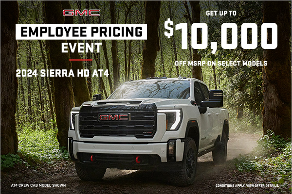 The 2024 GMC Sierra HD