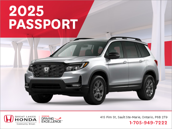 Get the 2025 Honda Passport!