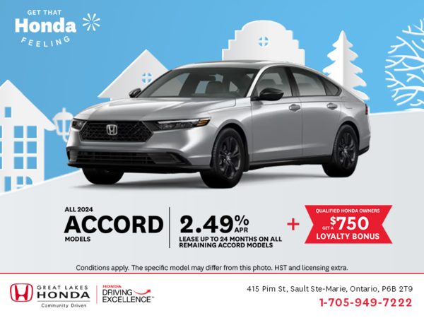 Get the 2025 Honda Accord!