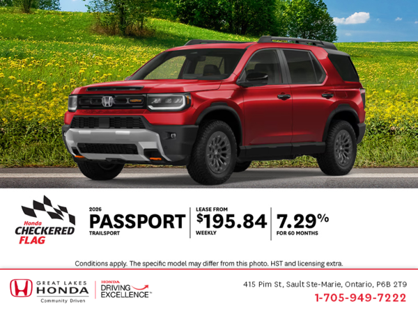 Get the 2026 Honda Passport!